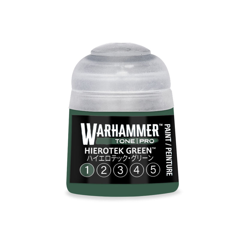 Warhammer Tone Pro Hierotek Green 1 12ml paint pot
