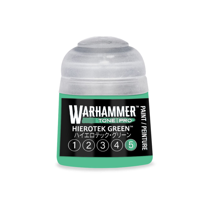 Warhammer Tone Pro Hierotek Green 5 12ml paint pot