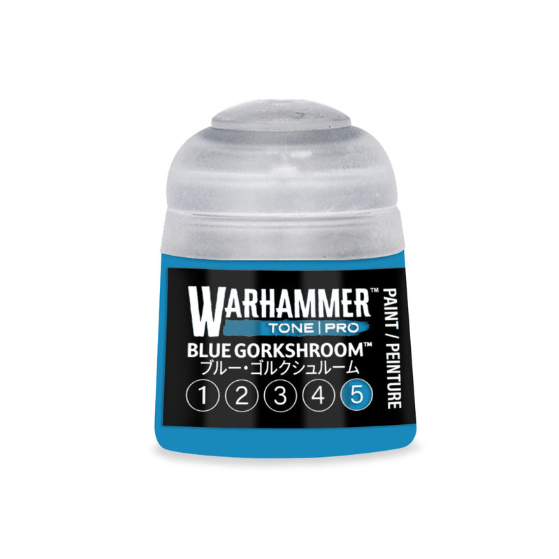 Warhammer Tone Pro Blue Gorkshroom 5 12ml paint pot