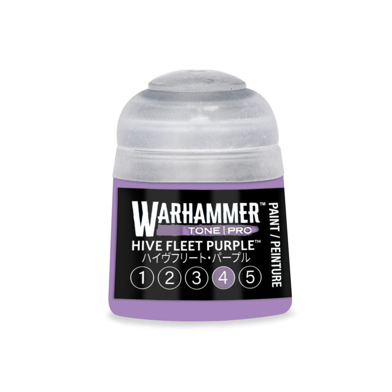 Warhammer Tone Pro Hive Fleet Purple 4 12ml paint pot