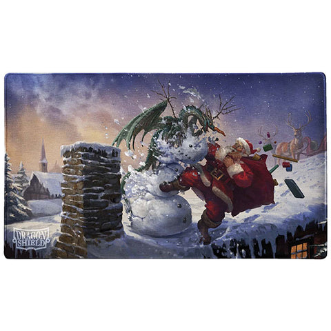 Dragon Shield: Playmat w/ Tube- 'Christmas 2025' Art, Limited Edition