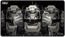 Ultra PRO: Black Stitched Standard Gaming Playmat - Brotherhood of Steel (Fallout)