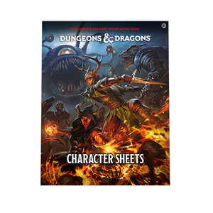 Dungeons & Dragons RPG: Character Sheets Pack 2024