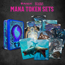 MTG: Token Set- Blue Mana Metal Token Set