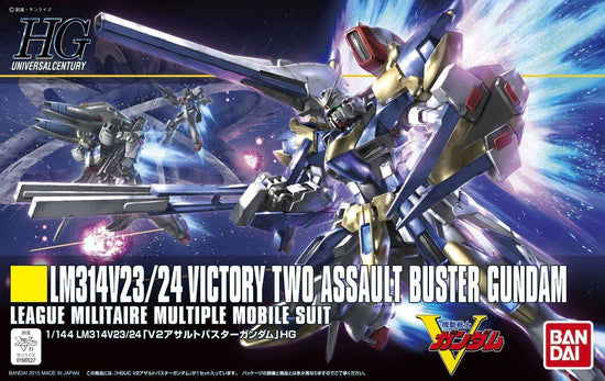 Gundam Model Kit: HGUC 1/144 - V2 Assault Buster