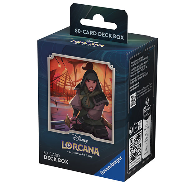 Disney Lorcana: Rise of the Floodborn - Deck Box - Mulan
