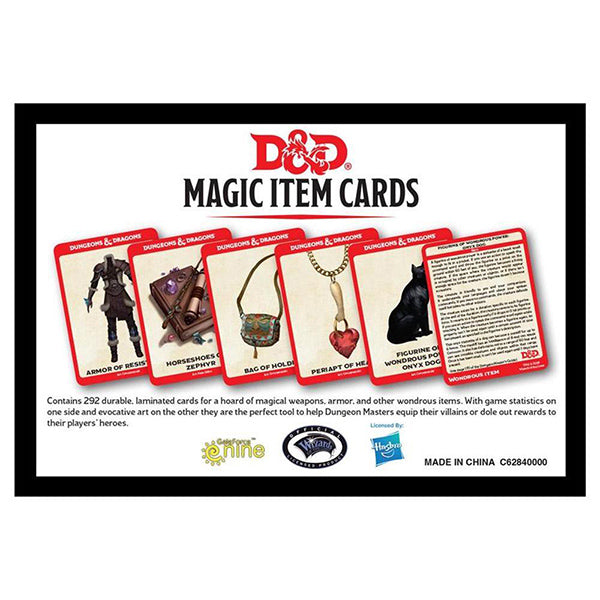 Dungeons & Dragons 5E: Spellbook Cards - Magic Items Deck