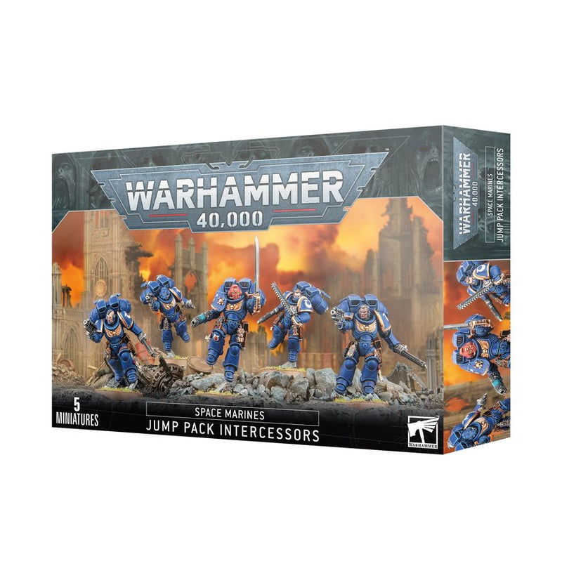 Warhammer: 40,000 - Space Marines - Assault Intercessors with Jump Packs