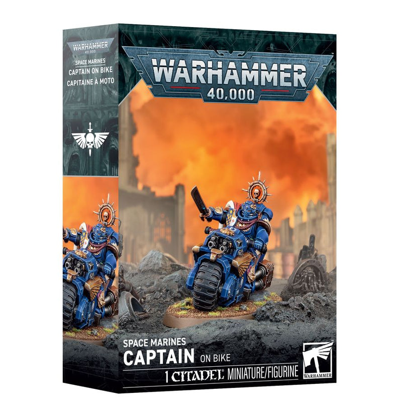 Warhammer: 40,000 - Space Marines: Captain on Bike