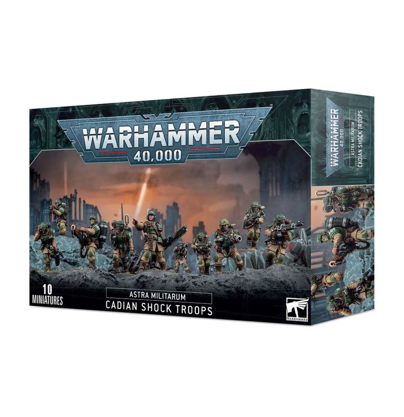 Warhammer: 40,000 - Astra Militarum: Cadian Shock Troops