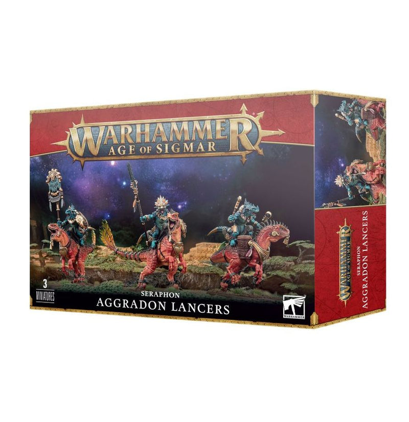 Warhammer 40,000: Age Of Sigmar - Seraphon – Aggradon Lancers