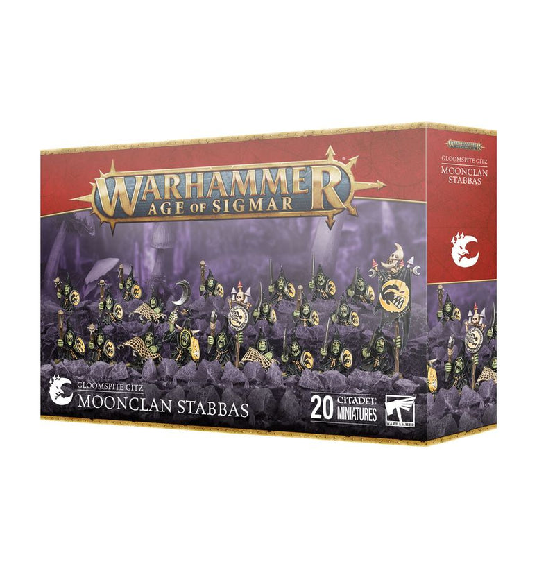 Warhammer 40,000: Age Of Sigmar - Gloomspite Gitz - Moonclan Stabbas