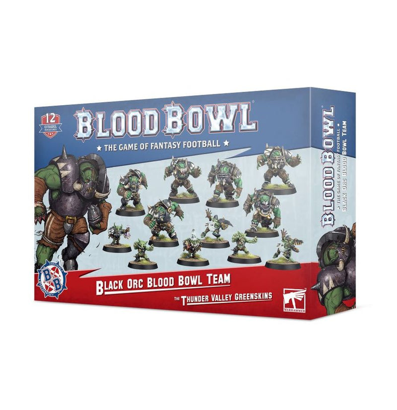 Warhammer: Black Orc Blood Bowl Team: The Thunder Valley Greenskins