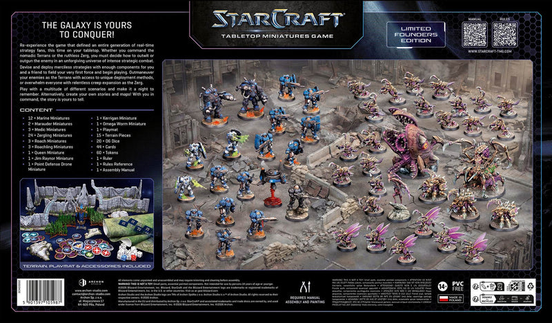 StarCraft Tabletop Miniatures Game: Two-Player Starter Set - Founders Edition