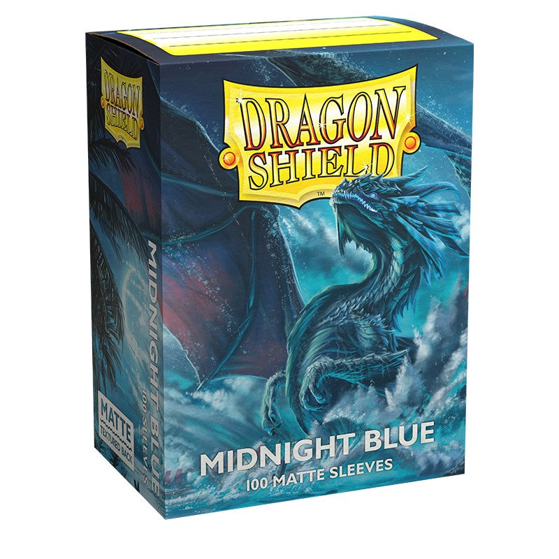 Dragon Shield: Matte Midnight Blue 100ct Sleeves