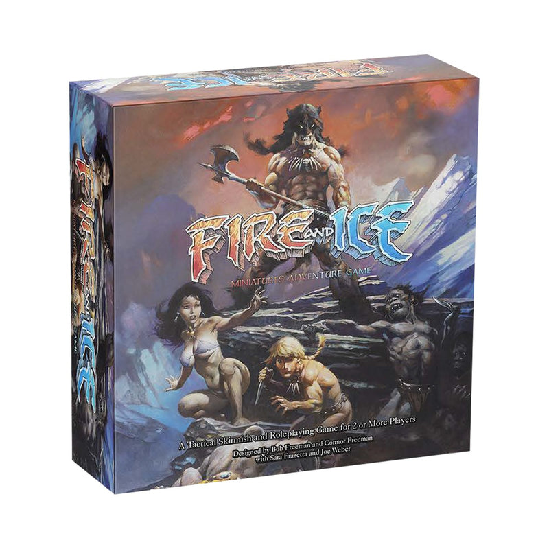 Frazetta Fire and Ice Miniatures Adventure Game