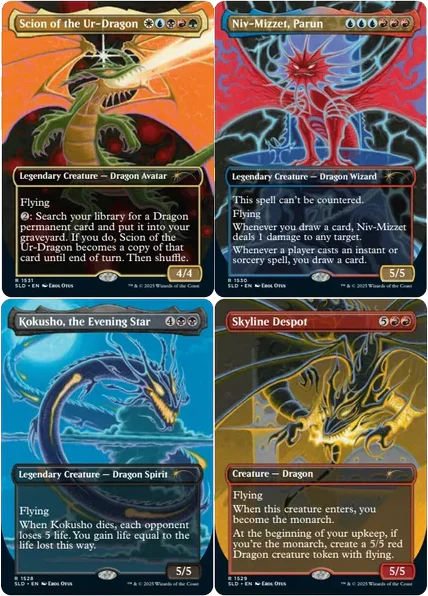 Secret Lair Drop: A Devastation of Dragons - Rainbow Foil Edition