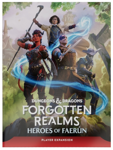Dungeons & Dragons RPG: Forgotten Realms - Heroes of Faerun Hard Cover