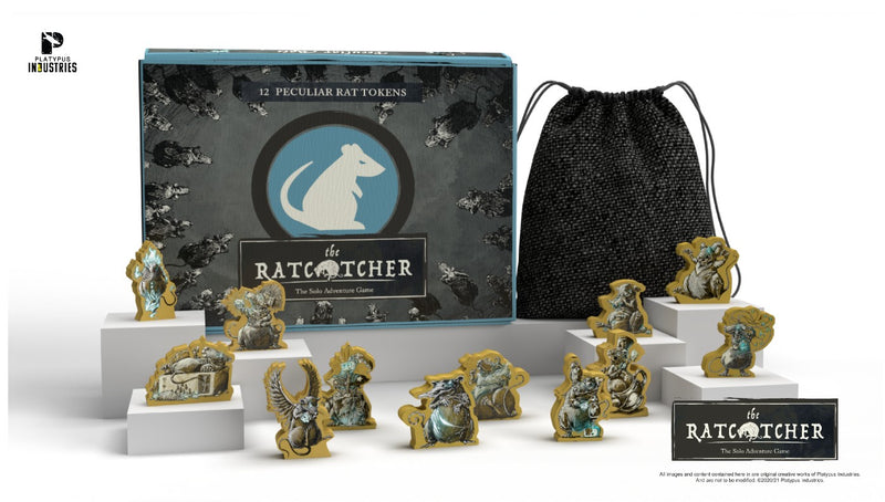 The Ratcatcher: Peculiar Rat Deluxe Token Set