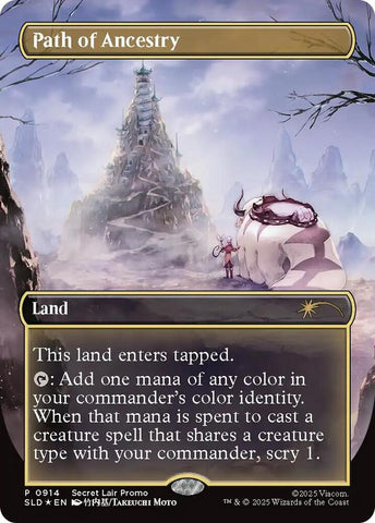 Secret Lair Drop: Secret Lair Promo x Avatar: The Last Air Bender - Path of Ancestry - Rainbow Foil Edition