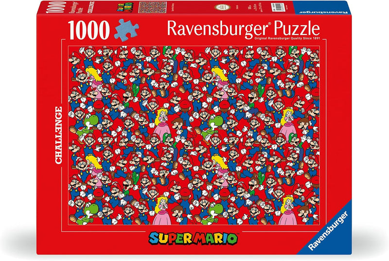 Challenge: Super Mario Bros 1000 Piece Puzzle