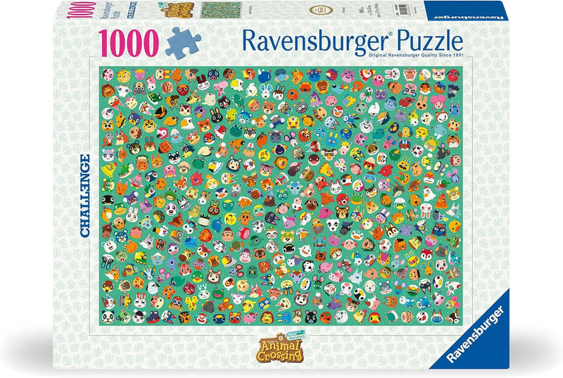 Challenge: Animal Crossing 1000 Piece Puzzle