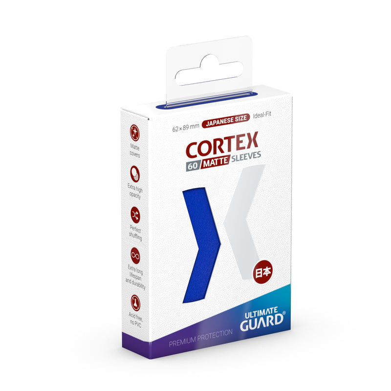 Ultimate Guard Cortex Sleeves Japanese Size Blue Matte