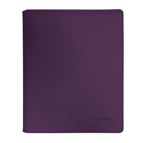 Ultra Pro Zippered PRO Binder 9-Pocket Vivid Midnight Plum
