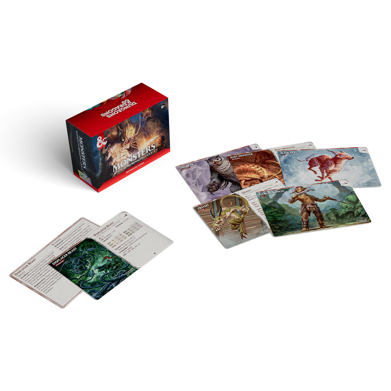 Dungeons & Dragons: Reference Cards Monsters: Mystical and Menacing D&D