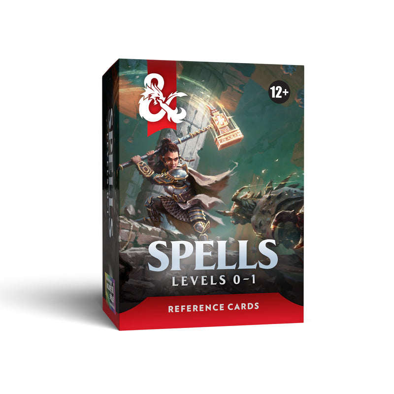Dungeons & Dragons: Reference Cards Spells: Level 0-1 D&D