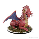 D&D Icons of the Realms: Set 31- 50th Anniversary - Classic Red Dragon- Boxed Miniature
