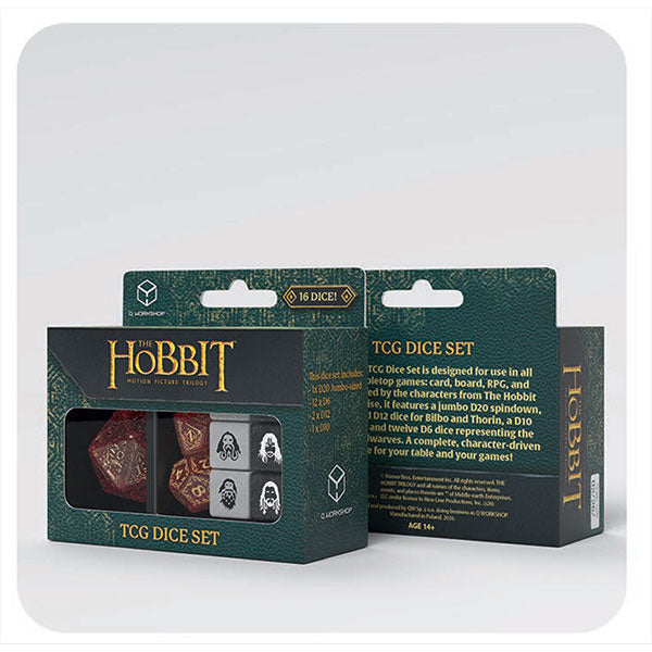 7-Die Set Hobbit: TCG Dice Set- Ember Hearth