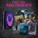 MTG: Token Set- Black Mana Metal Token Set
