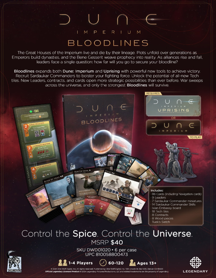 Dune - Imperium: Bloodlines Expansion