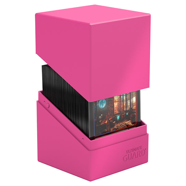 Deck Case: Boulder 100+ Standard Size- Neon Pink