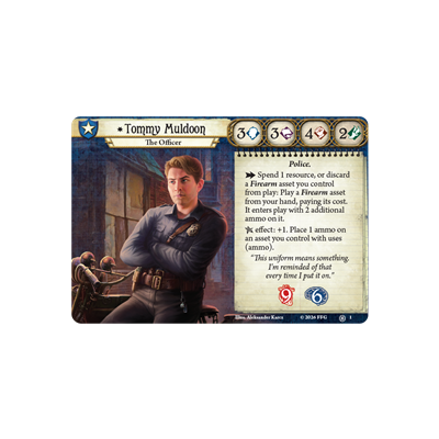 Arkham Horror: The Card Game - Tommy Muldoon Investigator Deck