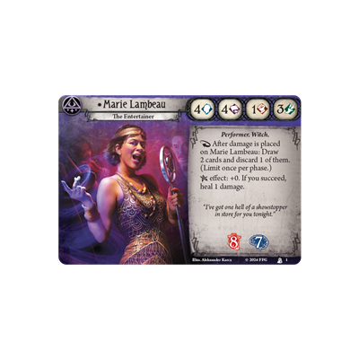 Arkham Horror: The Card Game - Marie Lambeau Investigator Deck