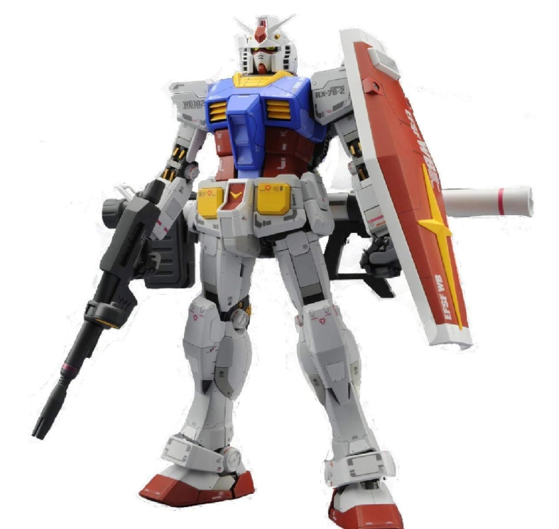 Gundam Model Kit: MG 1/100 - Mobile Suit Gundam- RX-78-2 Gundam Ver.3.0