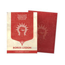 DRAGON SHIELD: MAGIC THE GATHERING: GUILDPACT SERIES: MATTE DUAL ART (STANDARD SIZE LICENSED SLEEVES): BOROS LEGION (100CT)
