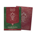 DRAGON SHIELD: MAGIC THE GATHERING: GUILDPACT SERIES: MATTE DUAL ART (STANDARD SIZE LICENSED SLEEVES): GRUUL CLANS (100CT)