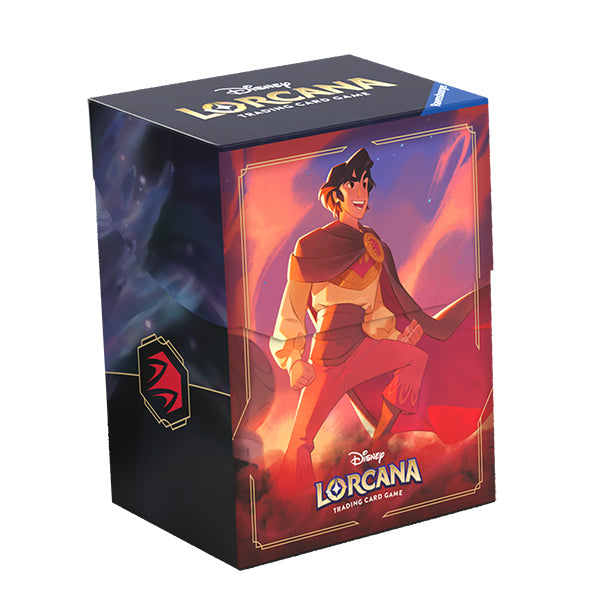 Disney Lorcana: Shimmering Skies - Deck Box- Aladdin