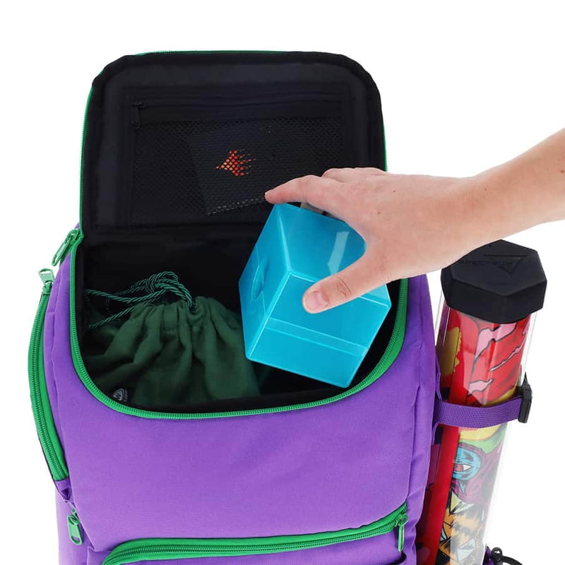 BCW SUPPLIES: SPECTRUM: TCG BACKPACK: GAMMA PURPLE