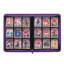 BCW SUPPLIES: Z-FOLIO 9-POCKET ALBUM: PURPLE