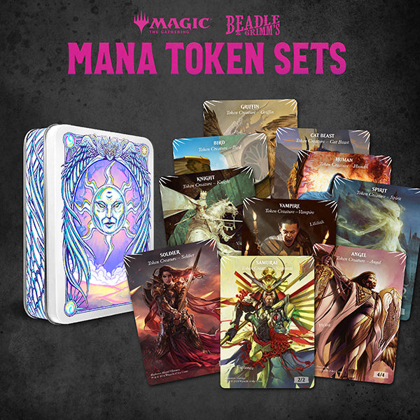 MTG: Token Set- White Mana Metal Token Set