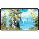 Ultra PRO: Playmat: Black Stitched- Bob Ross Lakeside Path