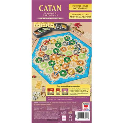 Catan: Traders & Barbarians - 5-6 Player Extension
