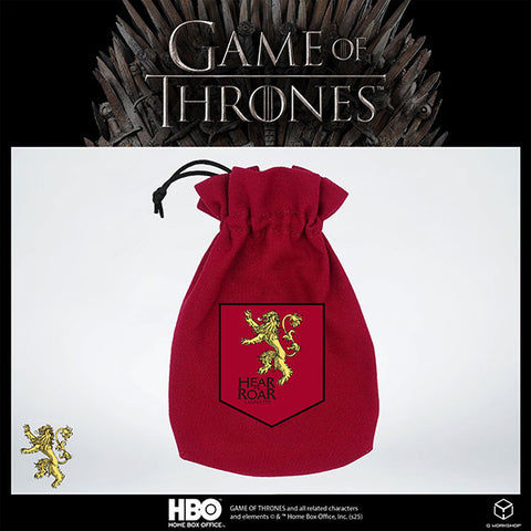 Dice Pouch: Game of Thrones- Lannister