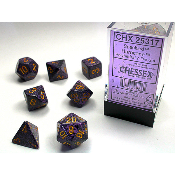 Chessex: 7-Die Set Speckled: Hurricane