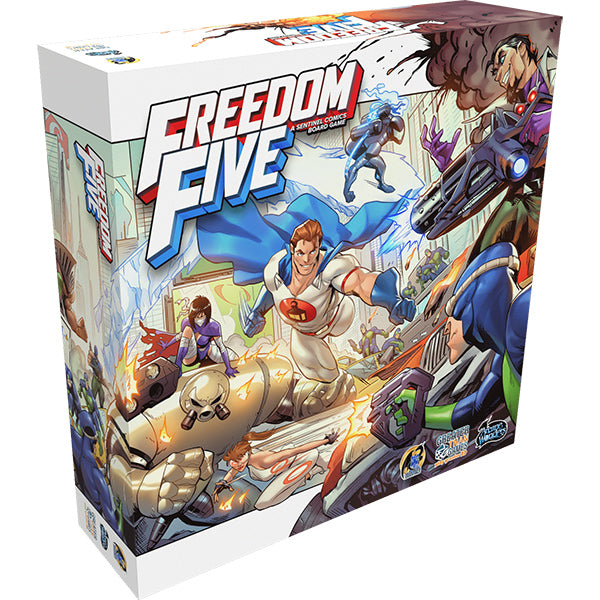 Freedom Five: A Sentinel Comics Board Game