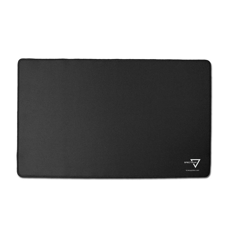 BCW SUPPLIES: SPECTRUM PLAYMAT: STITCHED BLACK